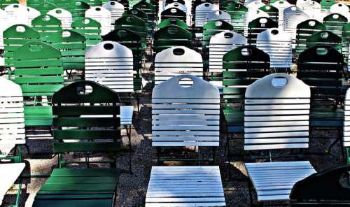 Folding Chairs Chairs Rows Of Seats Chair Series