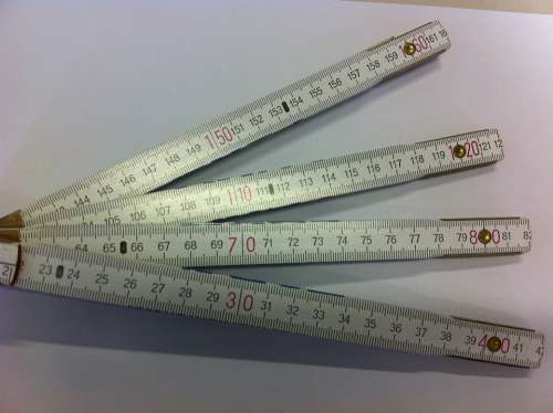 Folding Rule Measure Tape Measure Ruler