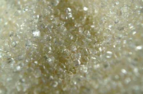 Food Sugar Crystals Sweet Grain Granule