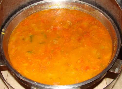 Food Sambar Vegetable Stew Cuisine South Indian