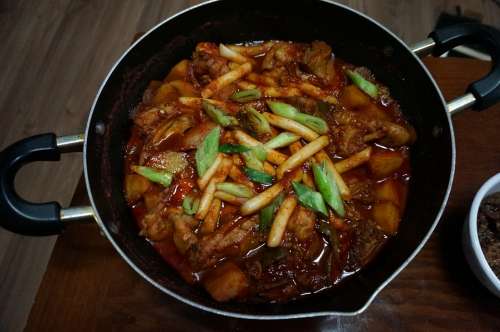 Food Chicken Chicken-Dori Tang Chicken Korea