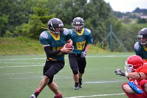 Football American Football Toil Courage