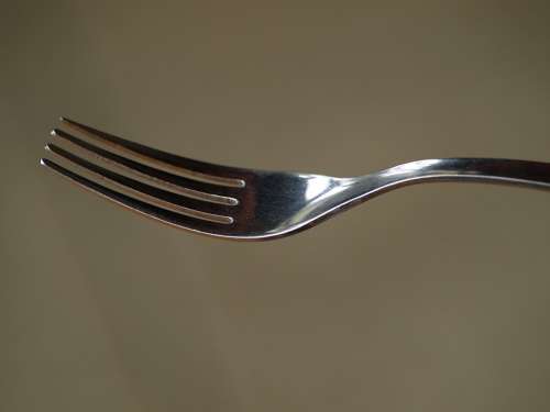 Fork Cutlery Metal Fork Eat Close Up