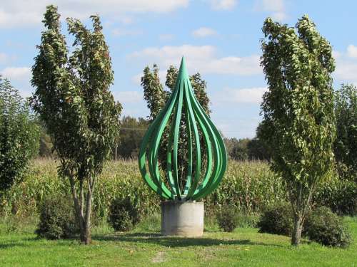 Form Monument Art Artwork Sculpture Garden Park
