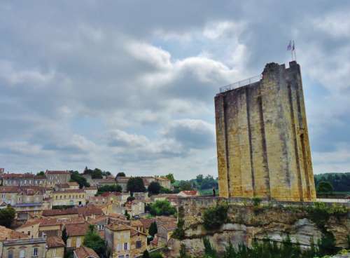 Fort Fortification Saint-Emilion France Village