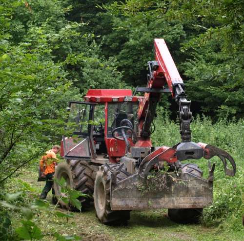 Fort Bend Tug Forestry Work Machine Forest