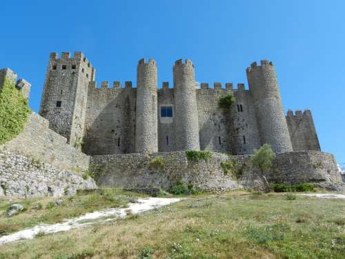 Fortress Obidos Portugal Castle
