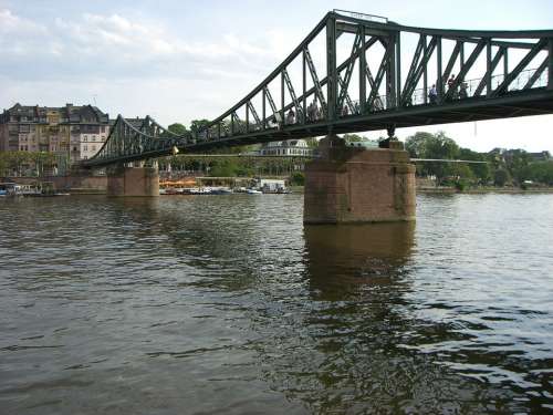 Frankfurt Main Bridge