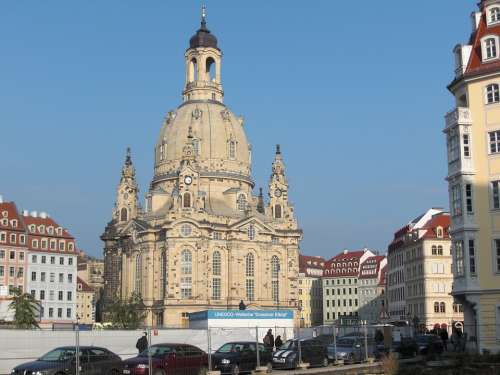 Frauenkirche Dresden Church Architecture Building
