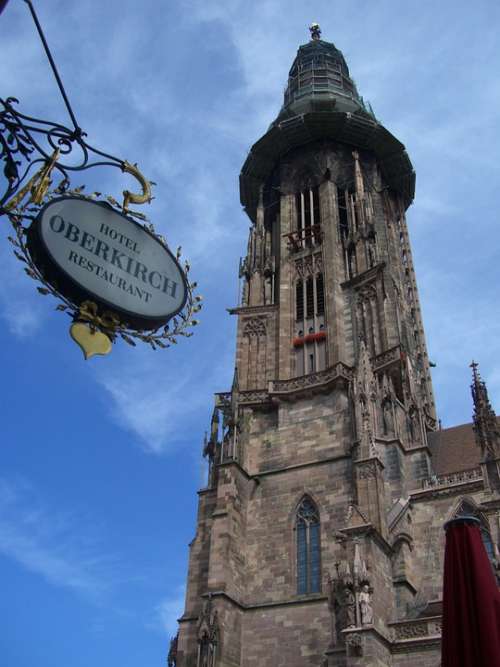 Freiburg Münster Steeple Münster Tower Renovation