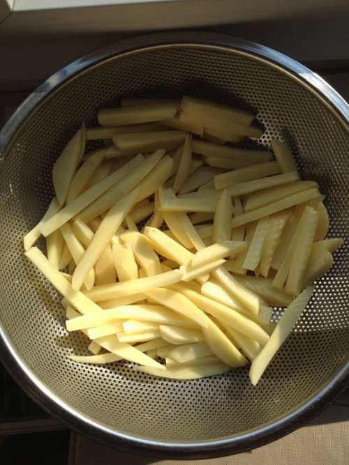 French Fries P Homemade Raw