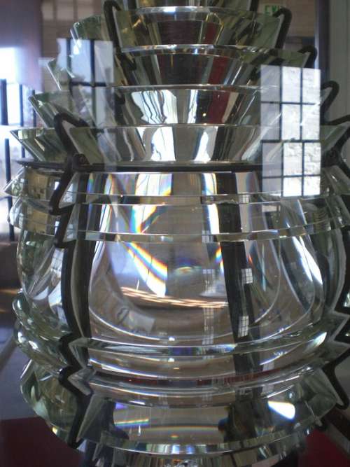 Fresnel Lens Lighthouse Nautical