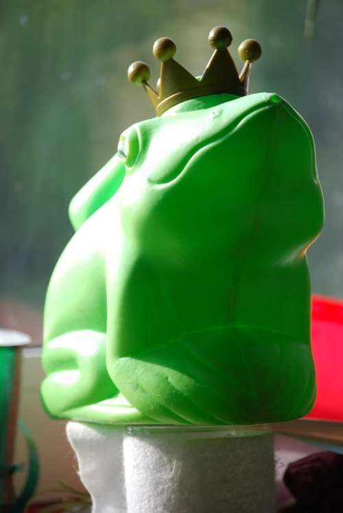 Frog Crown Prince Frog Prince Watering Can