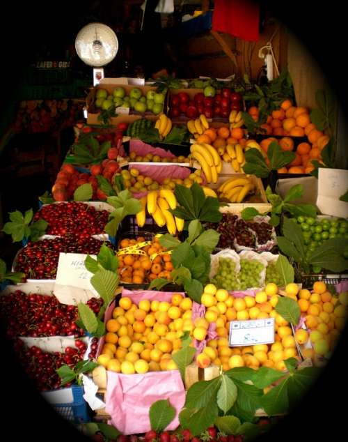Fruit Stand Fruits Fruit Market Stall Oranges