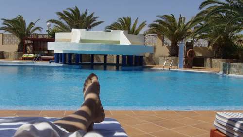 Fuerteventura Canary Islands Summer Pool