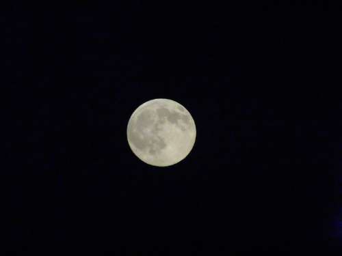 Full Moon Moon Shine Night Dark Nightsky