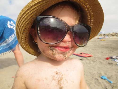 Fun Child Boy Kid Cute Young Beach Leisure