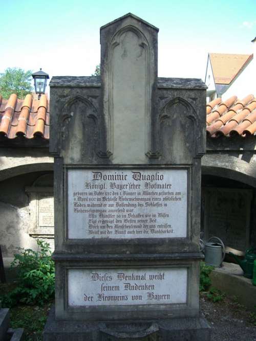 Füssen Allgäu Old Cemetery Tombstone Ashok Quaglio