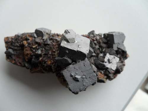 Galena Mineral Crystals Nature Rarely