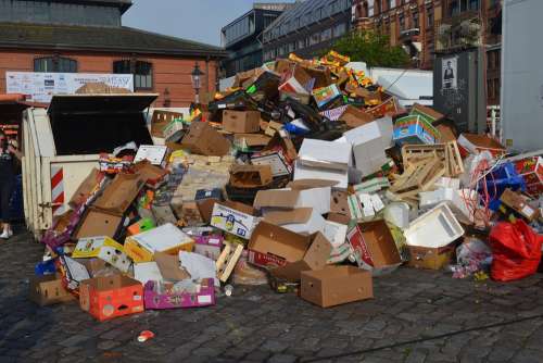 Garbage Environmental Protection Cardboard Pollution