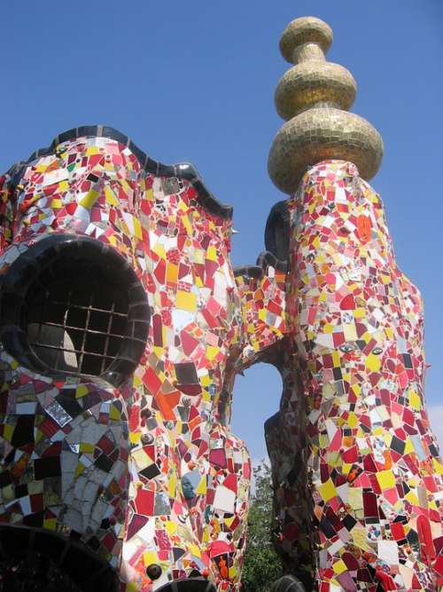 Garden Des Tarot Niki De Saint Phalle Art Ceramic