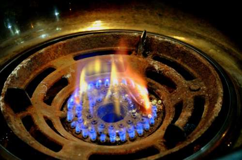 Gas Flame Flame Gas Burner Fire Cook Cooking