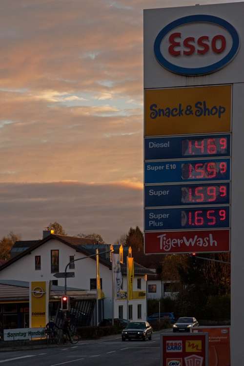 Gasoline Prices Petrol Fuel Petrol Stations Refuel