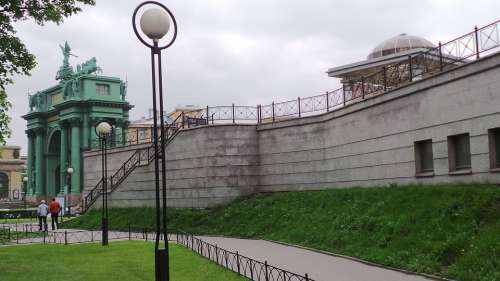 Gate The Narva Triumphal Gate Monument City Tourism