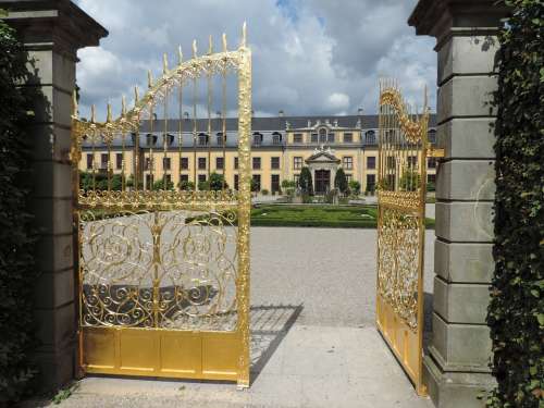 Gates Palace Architecture Germany Hanover Baroque