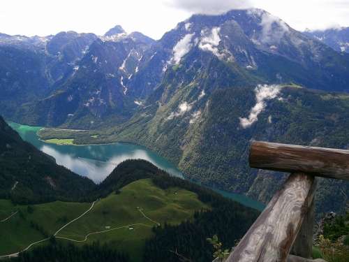 Germany Bavaria Sky Clouds Natural Spectacle