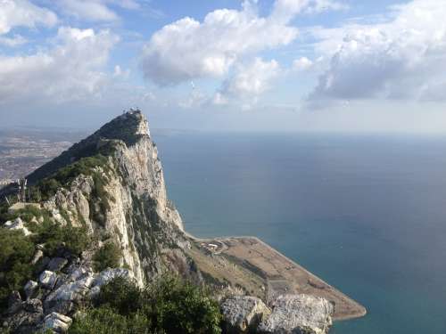 Gibraltar Rock Travel Europe Tourism Spain