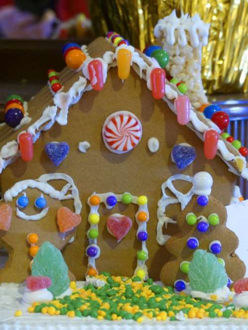 Ginger Bread House Seasons Holidays Christmas Xmas