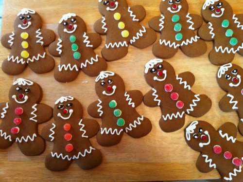Gingerbread Gingerbread Men Cookies Christmas Bake
