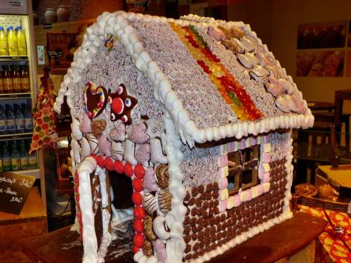 Gingerbread House Boys Christmas Time Christmas