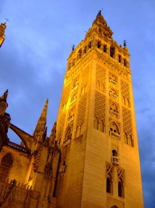 Giralda Tower Seville Cathedral Spain Monuments