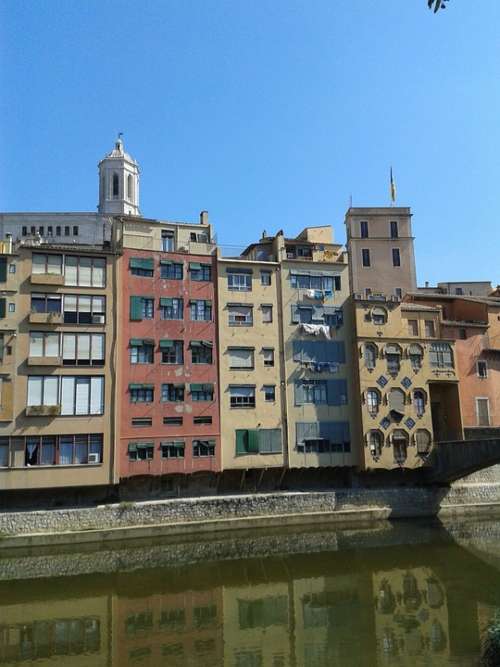 Girona City Architecture History Buildings Europe