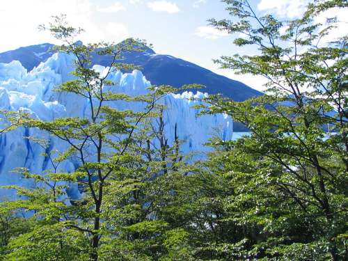 Glacier Nature Argentina Landscape Perito Moreno