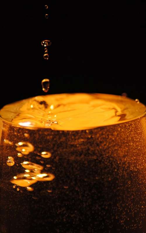 Glass Drip Liquid Champagne Pour Color Cup
