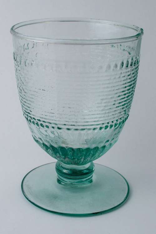Glass Drinking Cup Green Cup Drink