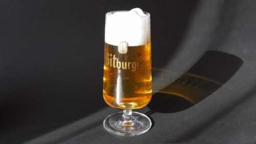 Glass Beer Foam