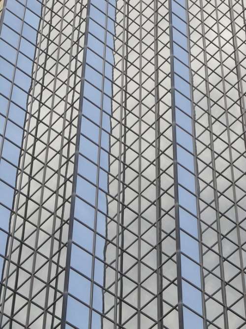 Glass Facade Office Building Dallas Windows