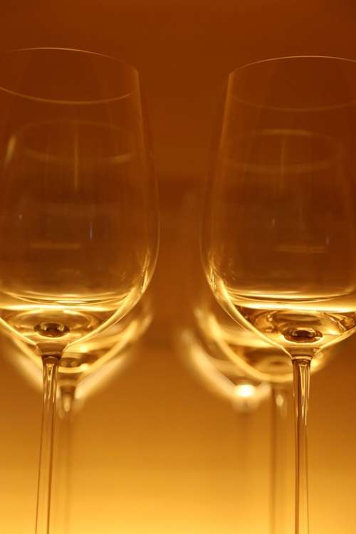 Glasses Wine Glasses Drink Glass Restaurant