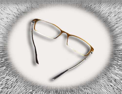 Glasses See Read Optics Eyeglass Frame Sharp