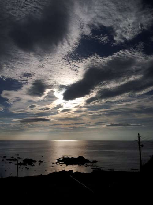 Glow Beach Sea Sky