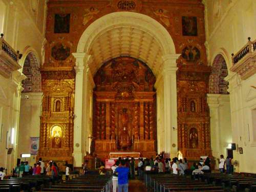 Goa Church Cathedral City Historic Centre India