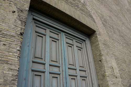 Goal Door Oblique Old Input Hinged Door