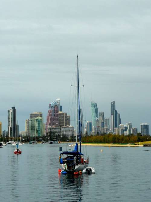 Gold Coast Australia Yacht Boat Vessel Yachting