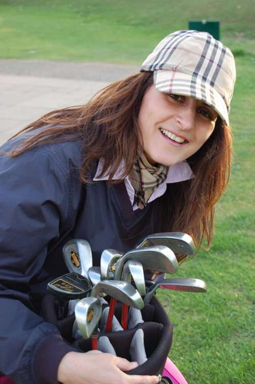 Golf Lady Ladies Golf Woman Women Sport Sport