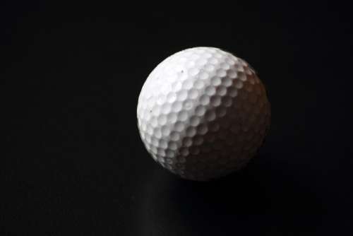 Golf Ball Golf Ball White Ball Play Round Sport