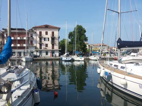 Grado Mediterranean Italy Boats Port Water